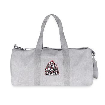 Panda Arbre de Noël mignon - Sac de sport en toile recyclée Stanley/Stella - gris chiné - Devant