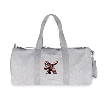 Bigfoot Dabbing avec lunettes de soleil - Sac de sport en toile recyclée Stanley/Stella - gris chiné - Devant