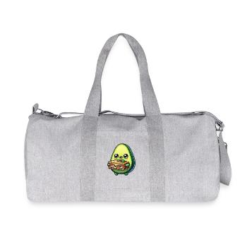 Amateur de lasagnes sucrées à l’avocat - Sac de sport en toile recyclée Stanley/Stella - gris chiné - Devant