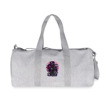 Halloween Satan Satanic Death Horror Spirit Ghosts - Recycled Canvas Sports Bag by Stanley/Stella - heather grey - Front