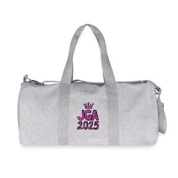 Bachelorette Party 2025 - Recycled Canvas Sports Bag by Stanley/Stella - heather grey - Front