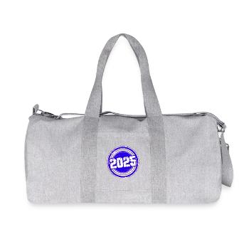 Année 2025 - Sac de sport en toile recyclée Stanley/Stella - gris chiné - Devant