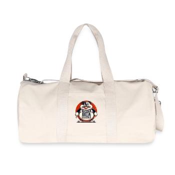 Gros chien, à bout de souffle - Sac de sport en toile recyclée Stanley/Stella - blanc naturel - Devant