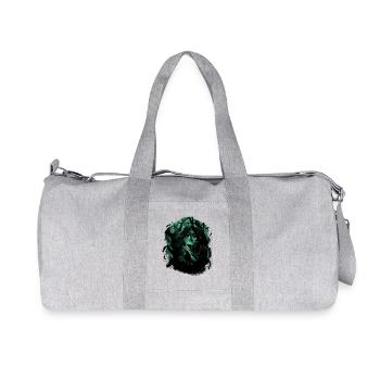 Nature Forest Shaman Shaman Nature Lovers - Recycled Canvas Sports Bag by Stanley/Stella - heather grey - Front