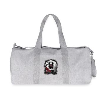 Dragon Dragon Mythical Creature Fable Fairy Tale - Recycled Canvas Sports Bag by Stanley/Stella - heather grey - Front