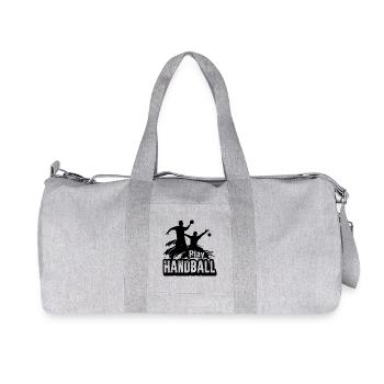Play Handball - Recycled Canvas Sports Bag by Stanley/Stella - heather grey - Front