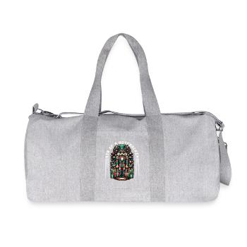 Fils de Casse-Noisette Motif de Noël - Sac de sport en toile recyclée Stanley/Stella - gris chiné - Devant