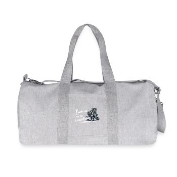 Krampus célèbre la forme physique pour les effrontés - Sac de sport en toile recyclée Stanley/Stella - gris chiné - Devant