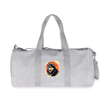 Rauque - Sac de sport en toile recyclée Stanley/Stella - gris chiné - Devant