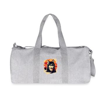 Rauque - Sac de sport en toile recyclée Stanley/Stella - gris chiné - Devant