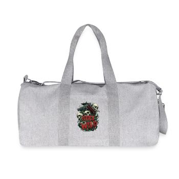 Stay Wild 1911 Handgun Sport Shooter - Recycled Canvas Sports Bag by Stanley/Stella - heather grey - Front