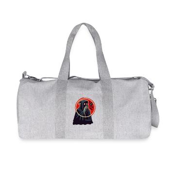 Mysterious Magician – Dark Wizardry - Recycled Canvas Sports Bag by Stanley/Stella - heather grey - Front