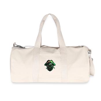 Capitaine Crâne de pirate - Sac de sport en toile recyclée Stanley/Stella - blanc naturel - Devant