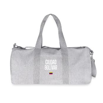 Ciudad Bolivar Venezuela - Recycled Canvas Sports Bag by Stanley/Stella - heather grey - Front