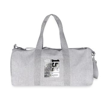 36 YEARS LIMITED EDITION 1990 36TH BIRTHDAY - Recycled Canvas Sports Bag by Stanley/Stella - heather grey - Front