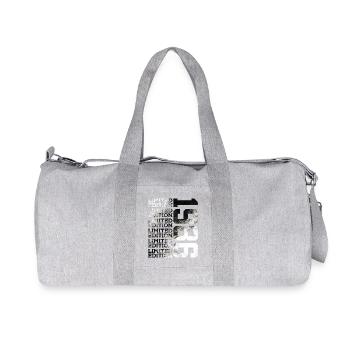 40 ANS ÉDITION LIMITÉE 1986 40E ANNIVERSAIRE - Sac de sport en toile recyclée Stanley/Stella - gris chiné - Devant