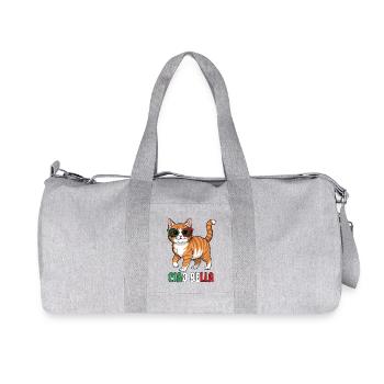 Ciao Bella - Recycled Canvas Sports Bag by Stanley/Stella - heather grey - Front