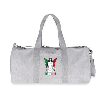 Ciao Bella - Recycled Canvas Sports Bag by Stanley/Stella - heather grey - Front