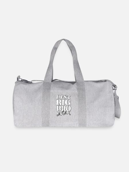 Grand Frère - Sac de sport en toile recyclée Stanley/Stella - gris chiné