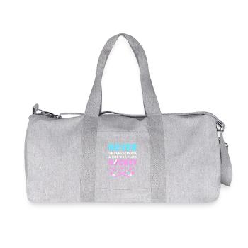 Para Eishockey Handicap - Recycled Canvas Sports Bag by Stanley/Stella - heather grey - Front