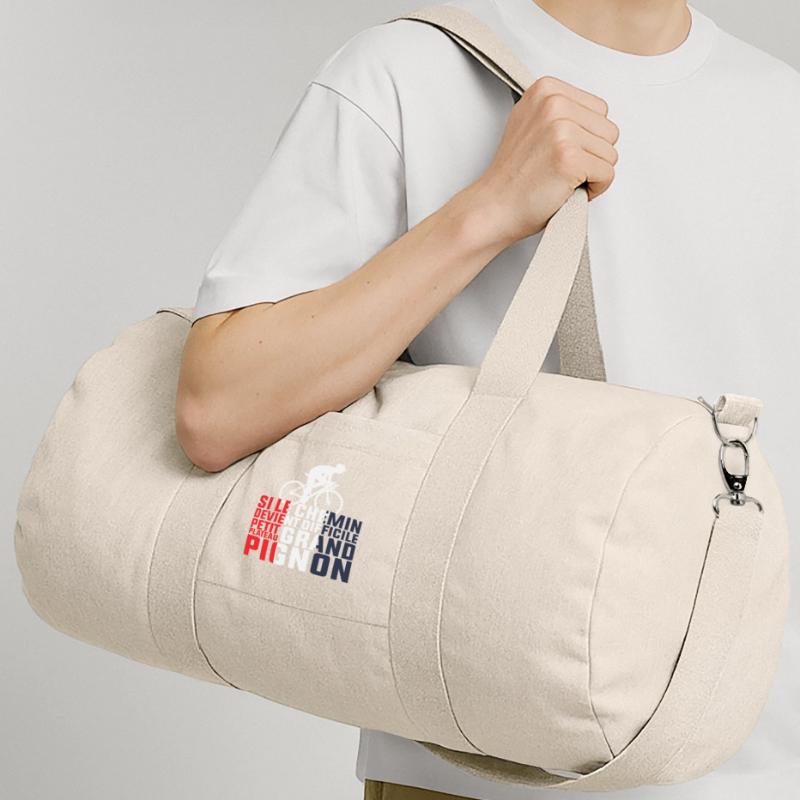 Si Le Chemin Devient Difficile - Cycliste Cadeau Sac de sport en toile recyclée Stanley/Stella