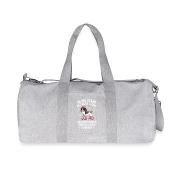 German Shorthair Sayings German Shorthair Gift - Recycled Canvas Sports Bag by Stanley/Stella - heather grey - Front