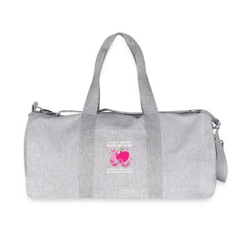 Secretary School School Secretary - Recycled Canvas Sports Bag by Stanley/Stella - heather grey - Front