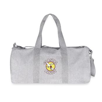 Mouette bandit côtière vole la glace - Sac de sport en toile recyclée Stanley/Stella - gris chiné - Devant