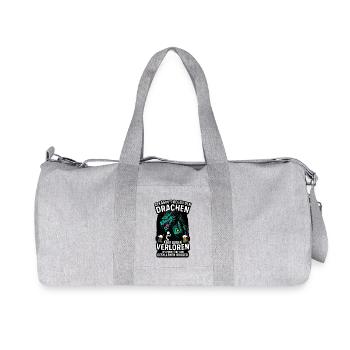 Équipe de la fête de garçon Bräutigam - Sac de sport en toile recyclée Stanley/Stella - gris chiné - Devant