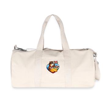 Basque Country in the Heart Pottok Basque Cake - Recycled Canvas Sports Bag by Stanley/Stella - natural - Front