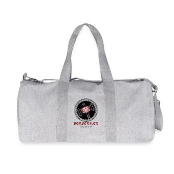 Berserker Bär – Wikinger Krieger aus Valhalla - Recycelte Canvas-Sporttasche von Stanley/Stella - Grau meliert - Vorne