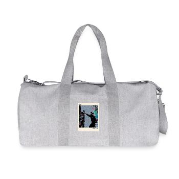 Affiche de graffiti 87 Street Art Cover Up - Sac de sport en toile recyclée Stanley/Stella - gris chiné - Devant