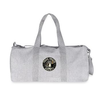 Trail Snack Society Waschbär - Recycelte Canvas-Sporttasche von Stanley/Stella - Grau meliert - Vorne