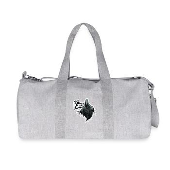 Reaper Kaos Hooded Glyph - Recycled Canvas Sports Bag by Stanley/Stella - heather grey - Front