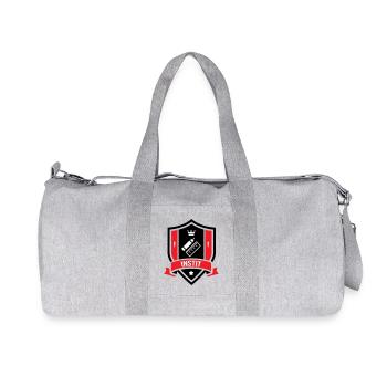 Wappen Instit: Das Abzeichen der Schulmeister! - Recycelte Canvas-Sporttasche von Stanley/Stella - Grau meliert - Vorne