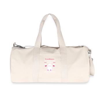Paranormal Ghost Ghost Ghost Spooky - Recycled Canvas Sports Bag by Stanley/Stella - natural - Front
