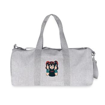 Kaoz Cheer Avatar - Recycelte Canvas-Sporttasche von Stanley/Stella - Grau meliert - Vorne