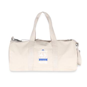 43 Ans: Pièces d'Origine Encore - Sac de sport en toile recyclée Stanley/Stella - blanc naturel - Devant