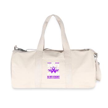 Epilepsy Son - Recycled Canvas Sports Bag by Stanley/Stella - natural - Front