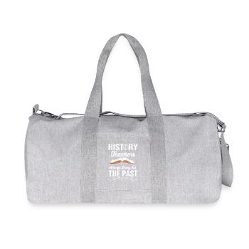 Historical Historian History - Recycled Canvas Sports Bag by Stanley/Stella - heather grey - Front