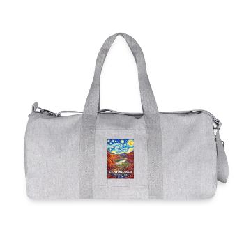 Canyonlands National Park, Utah - Recycled Canvas Sports Bag by Stanley/Stella - heather grey - Front