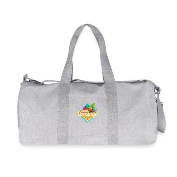 Saint-Domingue dans les Caraïbes, République dominicaine - Sac de sport en toile recyclée Stanley/Stella - gris chiné - Devant