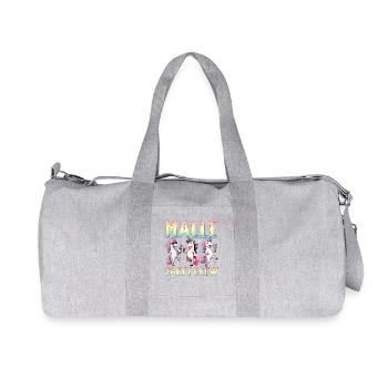 Malle Party Crew - Recycled Canvas Sports Bag by Stanley/Stella - heather grey - Front