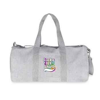 Ivf Retrieval Artificial Insemination Test Tube - Recycled Canvas Sports Bag by Stanley/Stella - heather grey - Front