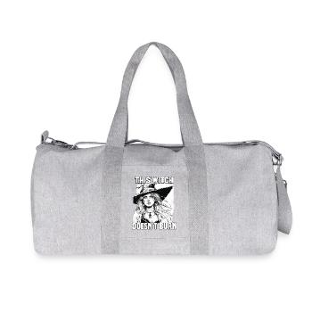 Beautiful Witch | Halloween Party Costume | Witchcraft - Recycled Canvas Sports Bag by Stanley/Stella - heather grey - Front