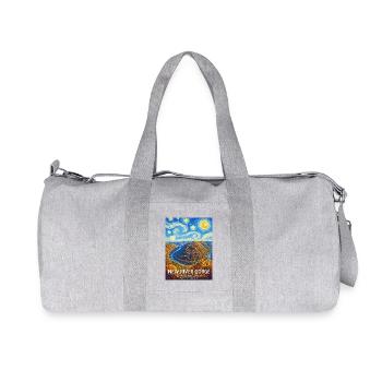 New River Gorge Landschaft National Park - Recycelte Canvas-Sporttasche von Stanley/Stella - Grau meliert - Vorne