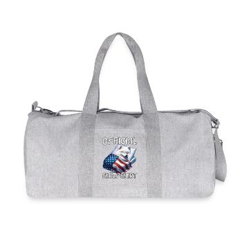 Spitz US Schlafshirt - Recycelte Canvas-Sporttasche von Stanley/Stella - Grau meliert - Vorne