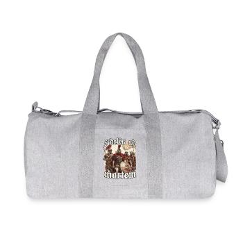 Römischer Legionär Caesar Centurio Schlacht SPQR  - Recycelte Canvas-Sporttasche von Stanley/Stella - Grau meliert - Vorne
