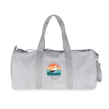 Nazca Tölpel Nazca Booby - Recycled Canvas Sports Bag by Stanley/Stella - heather grey - Front