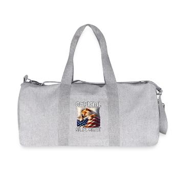 T-shirt de nuit Chowchow US - Sac de sport en toile recyclée Stanley/Stella - gris chiné - Devant